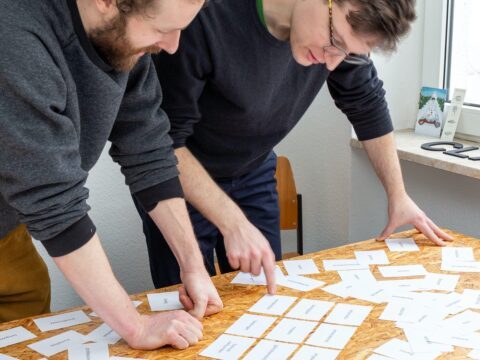 Grafikdesign Mainz: Unser Prozess: Darstellung zur Zielsetzung bei Grafikdesign-Projekten