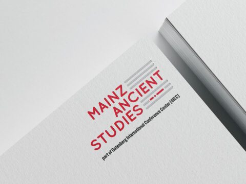 Darstellung des Corporate Designs von Mainz Ancient Studies: